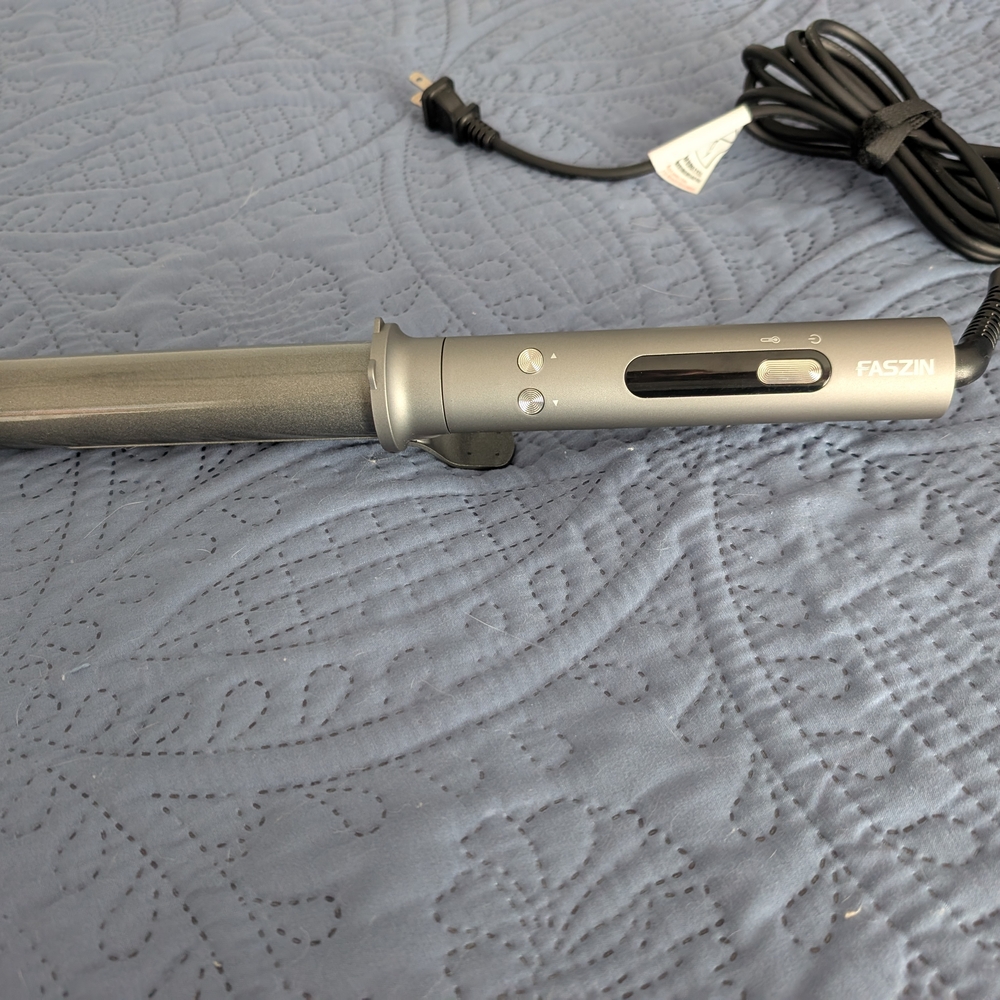 Silver Curling Iron